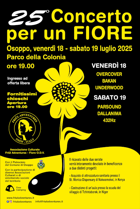 locandina concerto 2025
